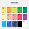 Set of 15 Acrylic Paint Pens for Rock, Stone, Ceramic, Glass, Wood, Metal, Fabric, and Canvas Pebbles Water-Based Extra-Fine Tip 0.7mm Paint Markers